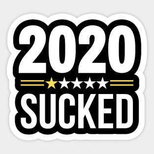 2020 SUCKED Sticker